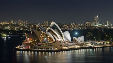 دانلود پاورپوینت تحلیل و بررسی خانه اپرای سیدنی به همراه تمامی پلان‌ها و تصاویر